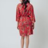 Kilo Brava Cheetah Short Robe - Image 2