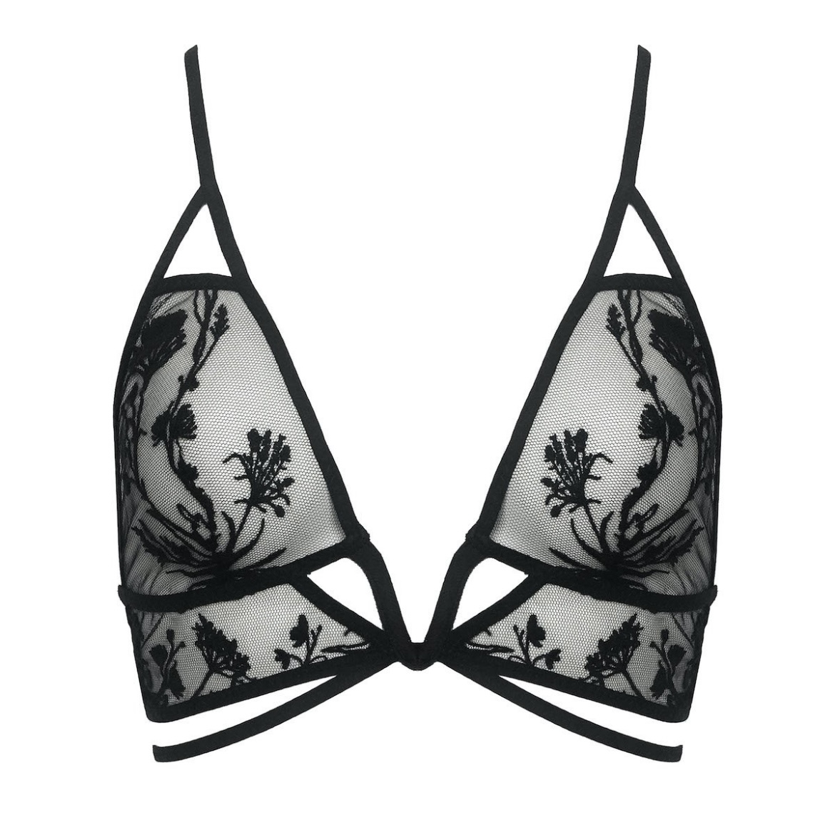 Urban Outfitters Thistle & Spire Tigris Embroidered Bralette