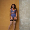 Kilo Brava Blue Lace Garter Belt - Image 7
