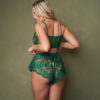 Kilo Brava Emerald Embroidered Tap Shorts - Image 2