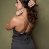 Kilo Brava Sateen Cowl Midi Slip - Image 2