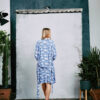 Kilo Brava Swimming Swans Short Robe - Image 5