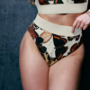 kilo brava lounge brief panties in moths and butterflies print