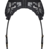 Kilo Brava Black Lace Garter Belt - Image 5