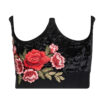 Kilo Brava Rose Appliqué Underbust Bustier - Image 2
