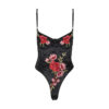Kilo Brava Rose Appliqué Underwire Bodysuit - Image 3
