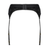 flatlay of kilo brava velvet rose garter belt