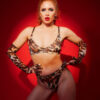 kilo brava ocelot mesh high leg thong