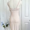 back view of the only hearts simone ruched boudoir slip (on mannequin)