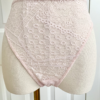 only hearts calais lace high cut brief in petal pink lace
