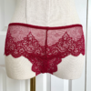 only hearts so fine lace coucou culotte briefs styled on a dress form