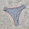 Kilo Brava High Leg Rib Thong - Powder Blue - Image 7