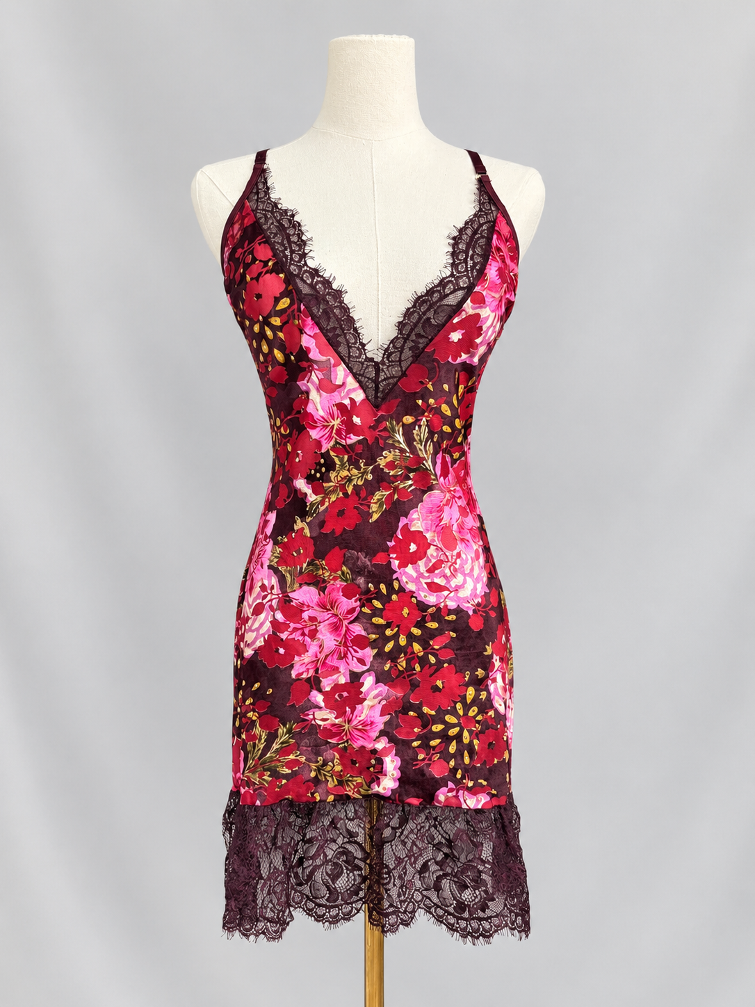 kilo brava tapestry slip on a mannequin in front of a gray background